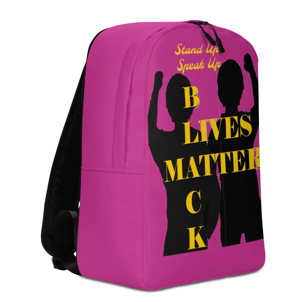 Black Lives Matter Minimalist Backpack