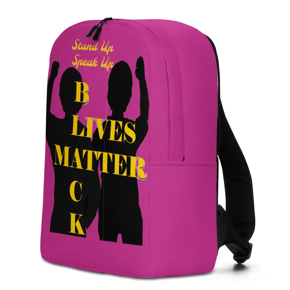 Black Lives Matter Minimalist Backpack
