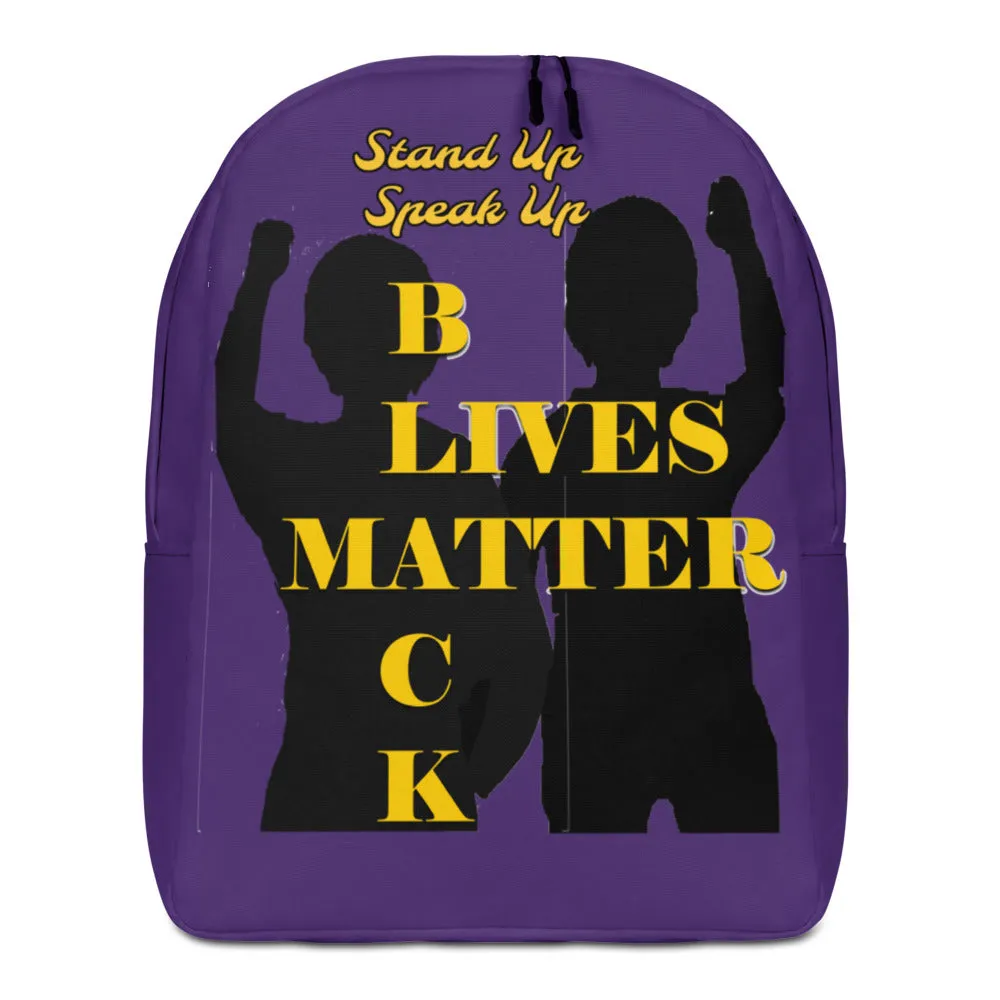 Black Lives Matter Minimalist Backpack