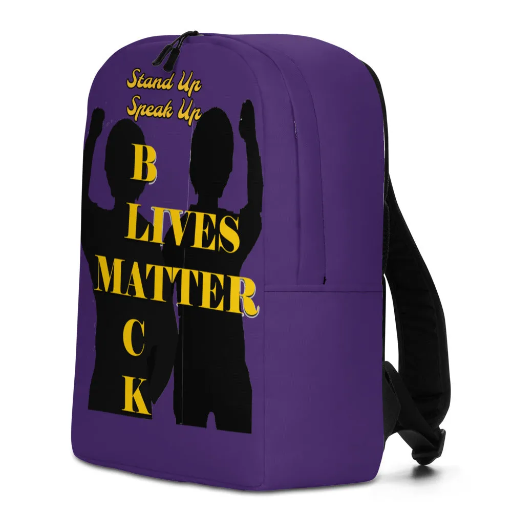 Black Lives Matter Minimalist Backpack