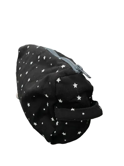 Black with white stars Toiletry Bag