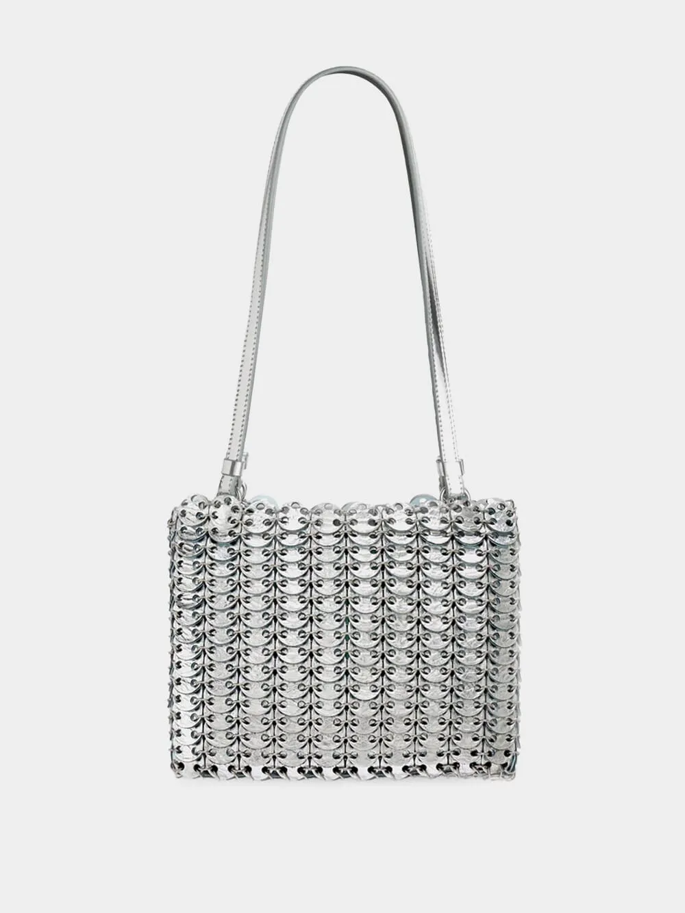 Blue and Silver 1969 Leather Flip Bag