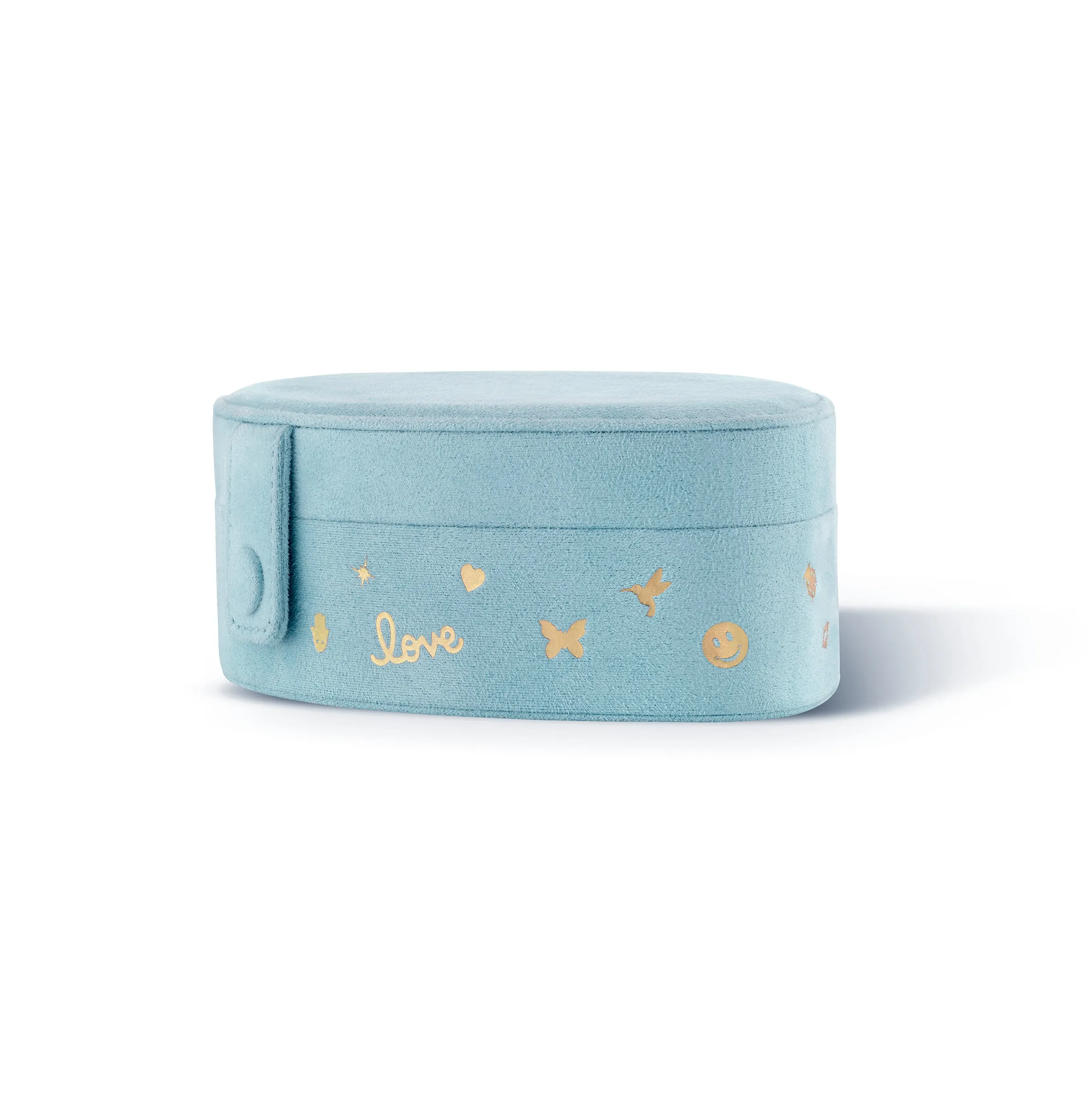 Blue Icon Jewelry Box