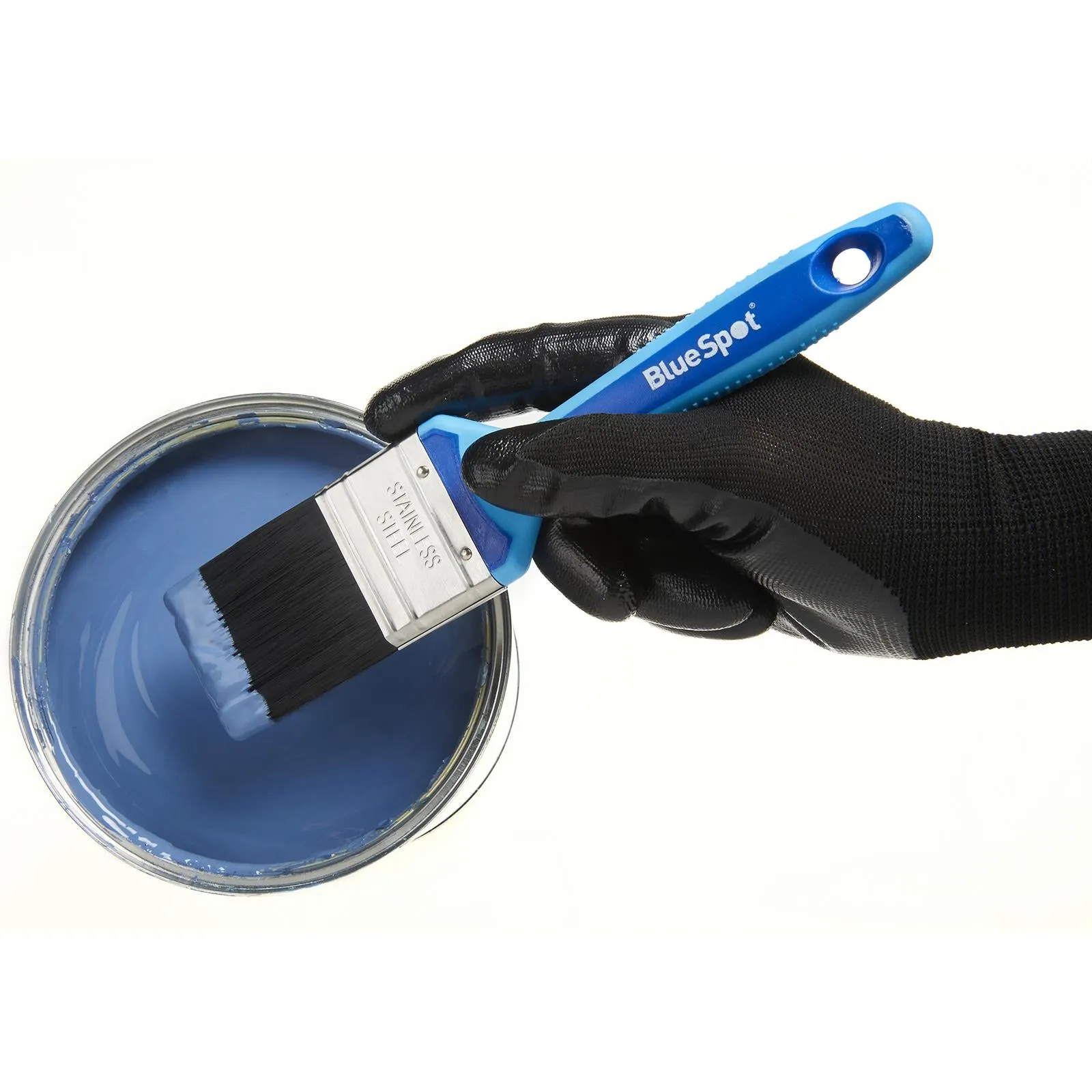 BlueSpot Synthetic Paint Brush with Soft Grip Handle 25mm (1")