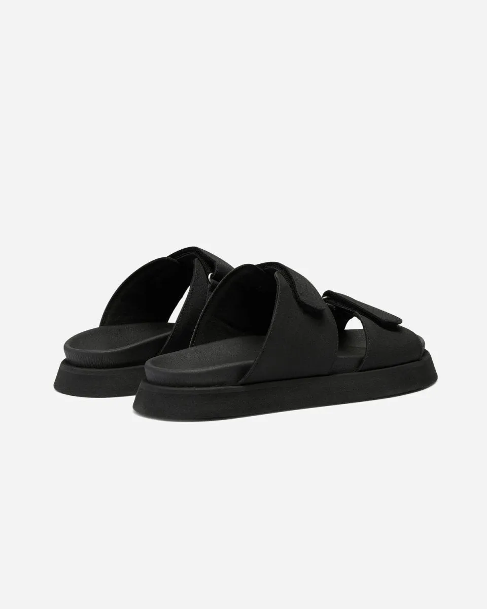 Bodi Recycled Slipper - Black Nylon