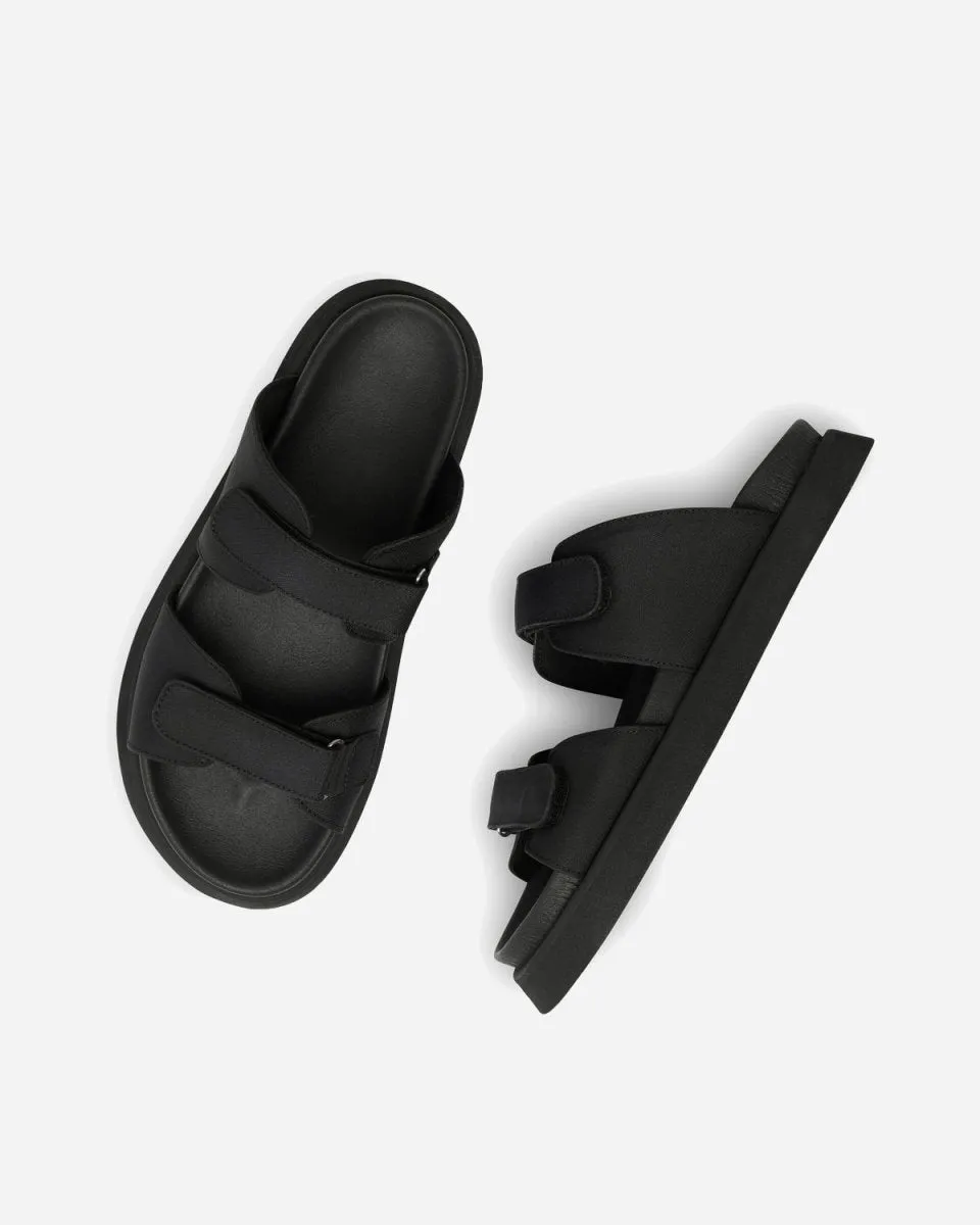 Bodi Recycled Slipper - Black Nylon