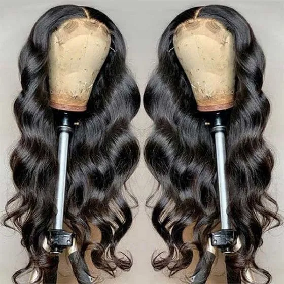 Body Wave HD Lace Wigs 4x4 Closure Wigs Human Hair Wigs Invisible Knots Wigs