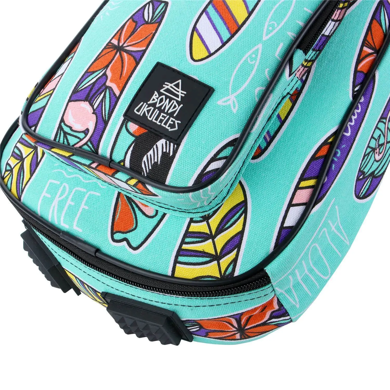 Bondi Boards of Paradise Ukulele Gig Bag - Soprano Size