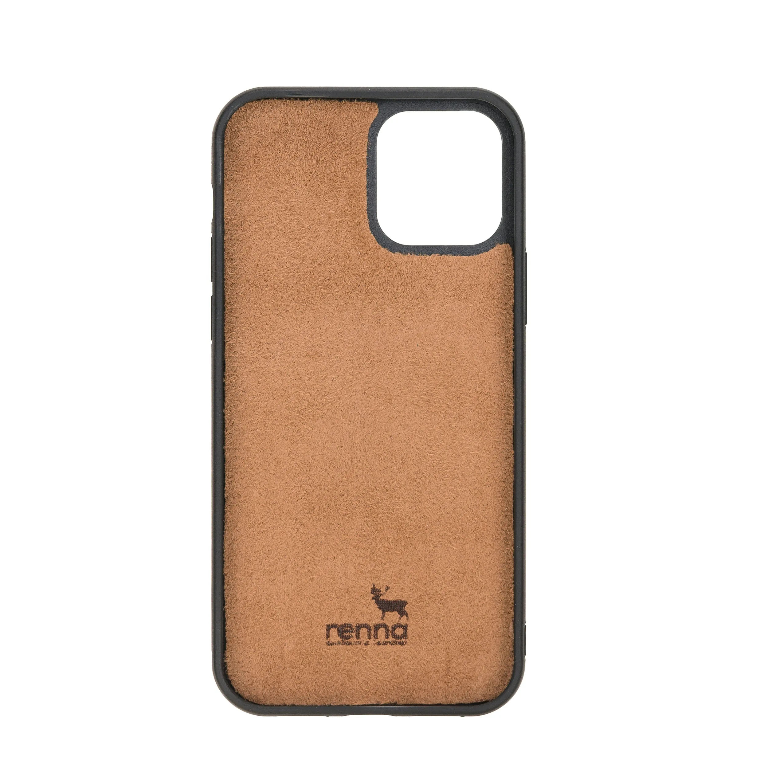 Braun iPhone 12 PRO MAX (6.7") Case Genuine Leather case, handmade leather case Flex Cover