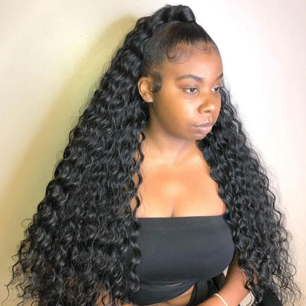 Brazilian Deep Wave Bundles With 4×4 Closure  MYLOCKME