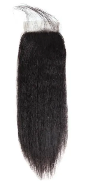 Brazilian Straight Lace Closure 4"x4"