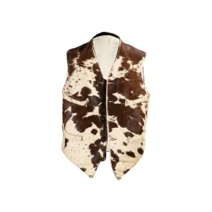 Brindle Steer Hide Vest