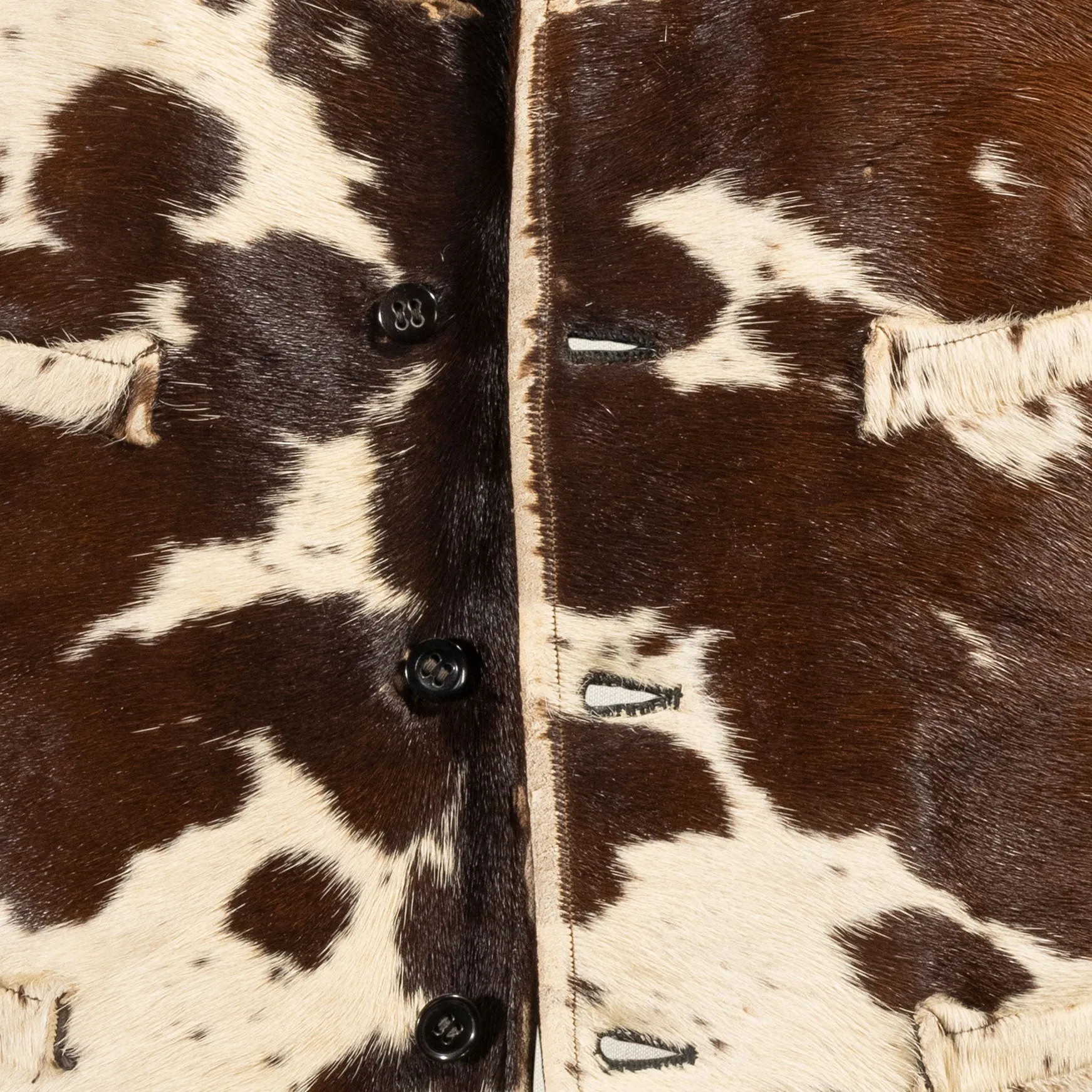 Brindle Steer Hide Vest