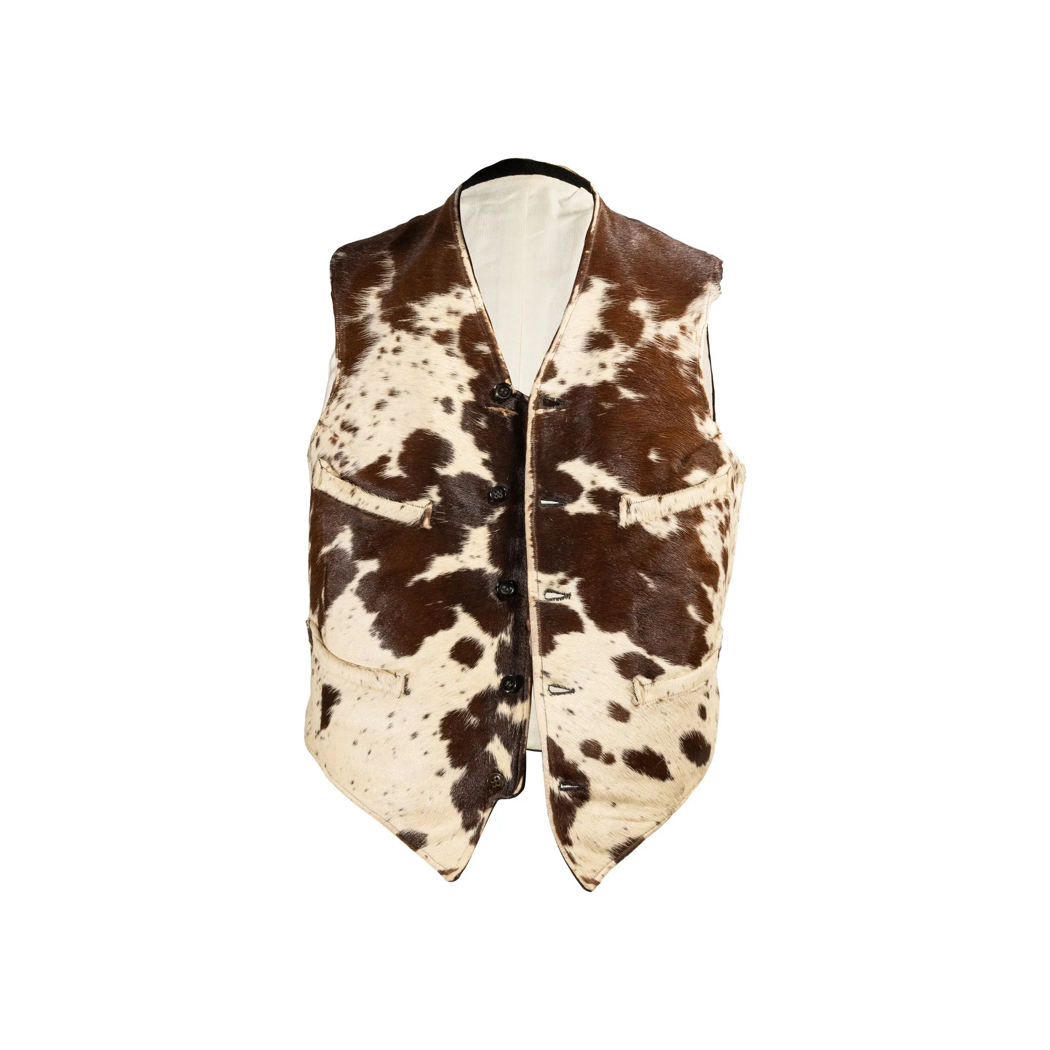 Brindle Steer Hide Vest