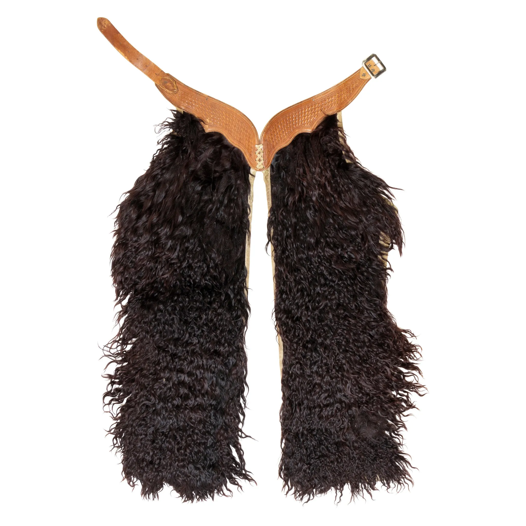 Brown Angora Chaps