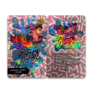 Bubblegum Runtz Mylar Bag 1 Ounce