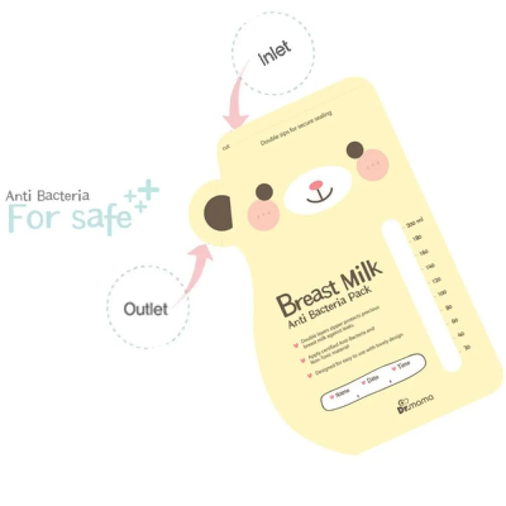 [Bundle Of 3] Dr Mama Breastmilk Storage Bags 30s
