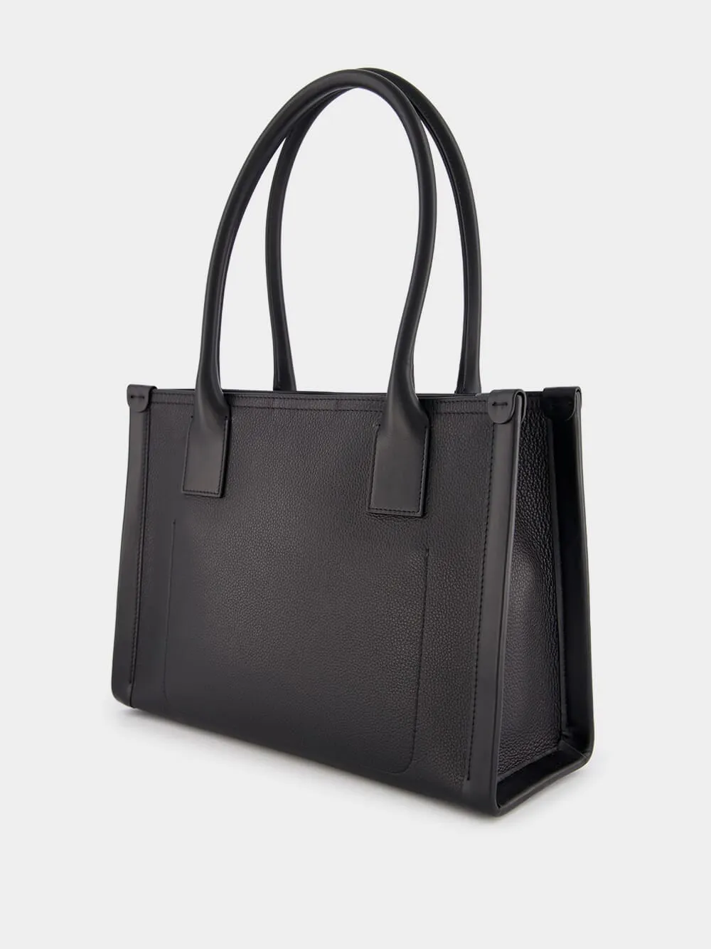 By My Side Small Black Tote Bag