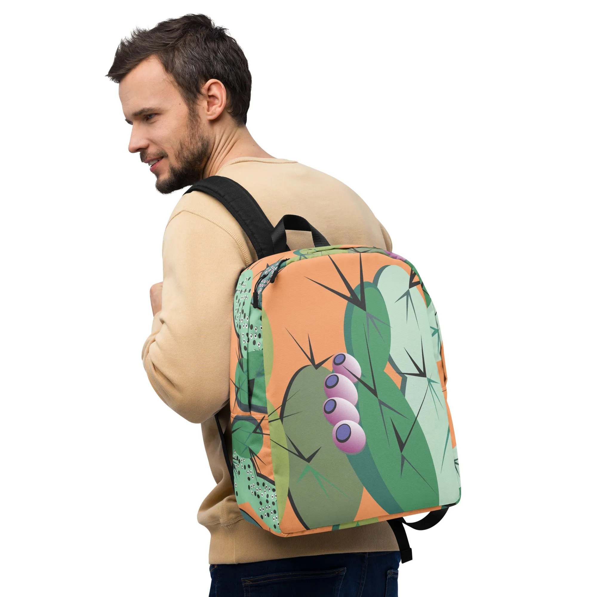 Cactus Party Minimalist Backpack