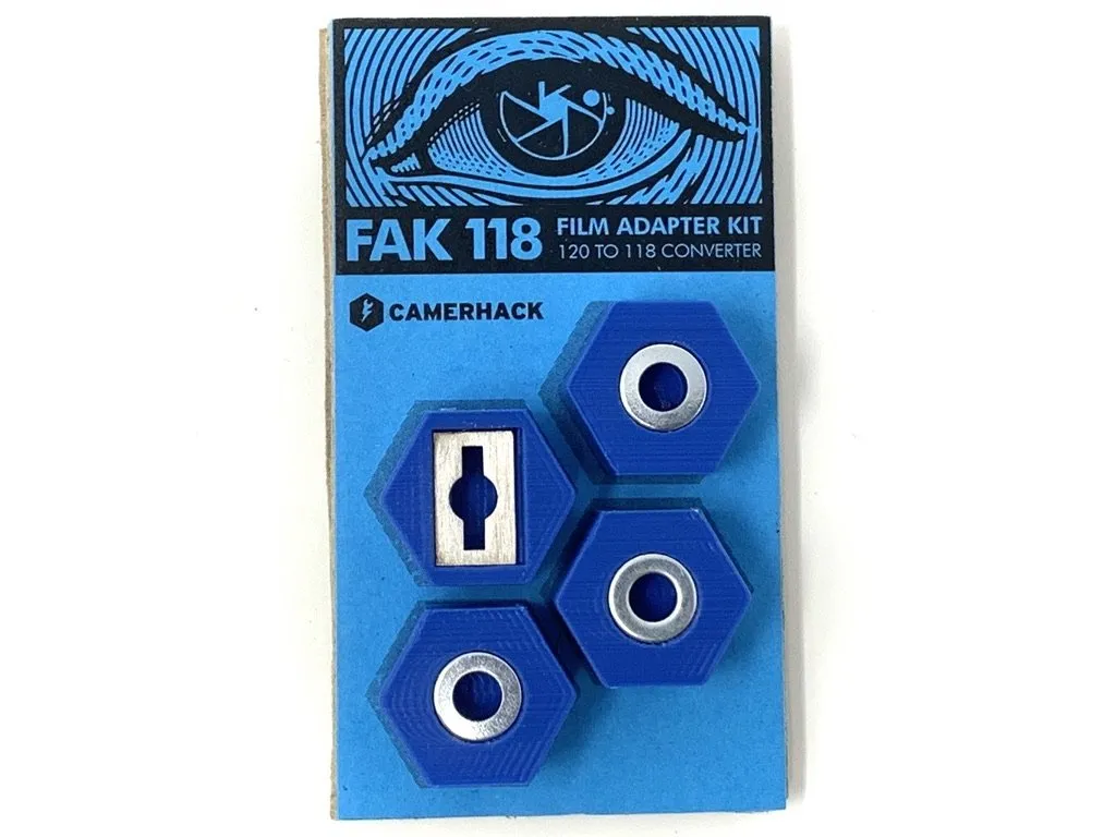 Camerhack Adapter for 118 Film Cameras: FAK118