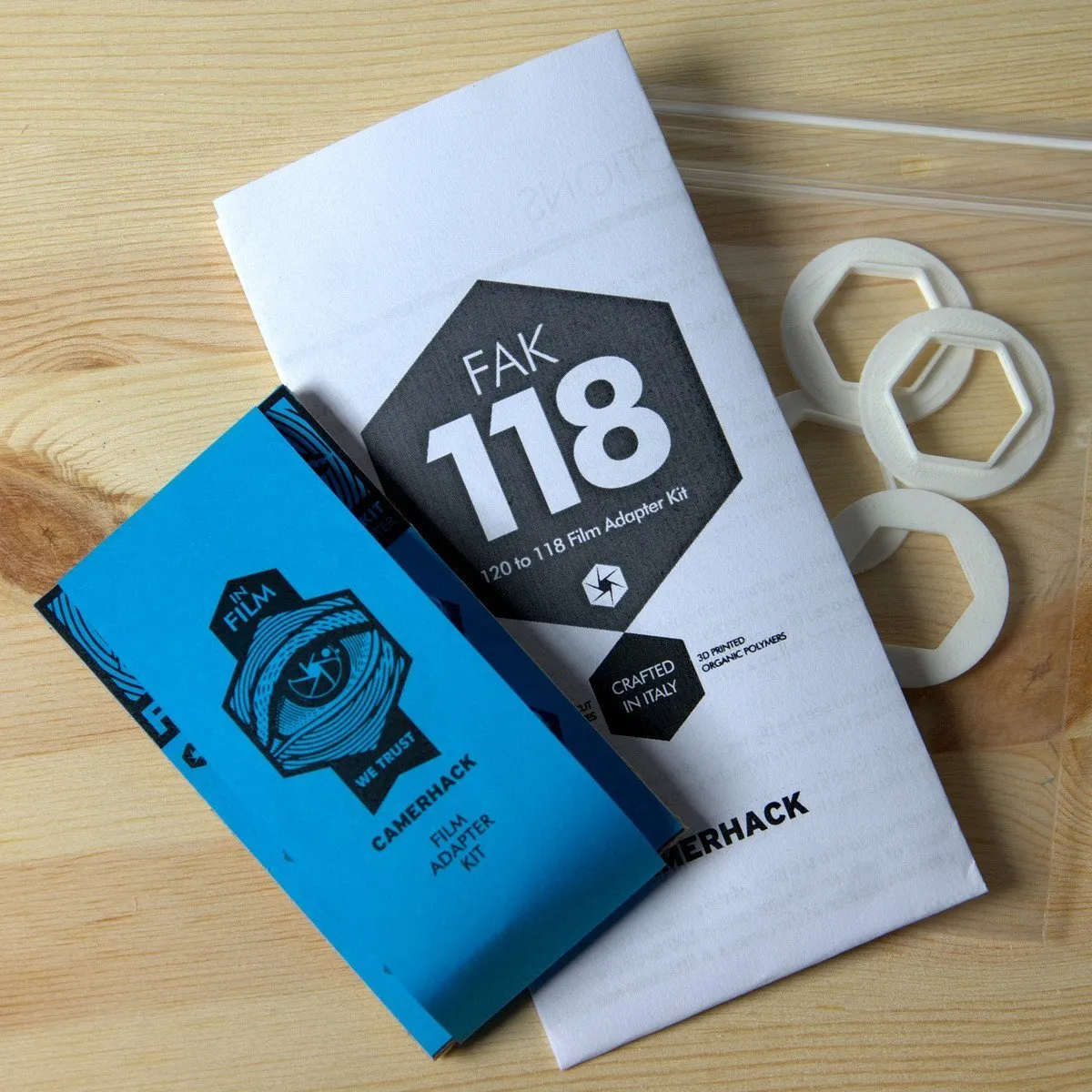 Camerhack Adapter for 118 Film Cameras: FAK118