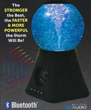 Captivating Sound Vortex Wireless Speaker – Multi Tech Audio! Sound Vortex Wireless Speaker is stronger with the beat. The louder is gets, the faster & more powerful the storm.
