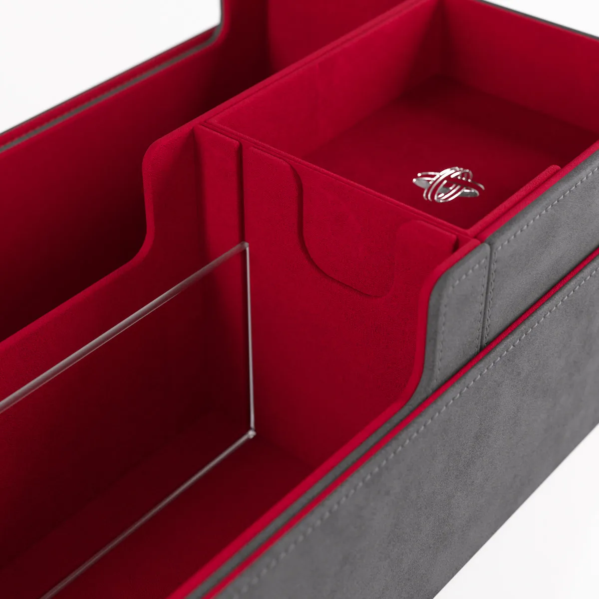 Cards' Lair 1000  PRO Grey/Red - Convertible Game Box