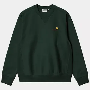 Carhartt WIP - American Script Sweat - Conifer