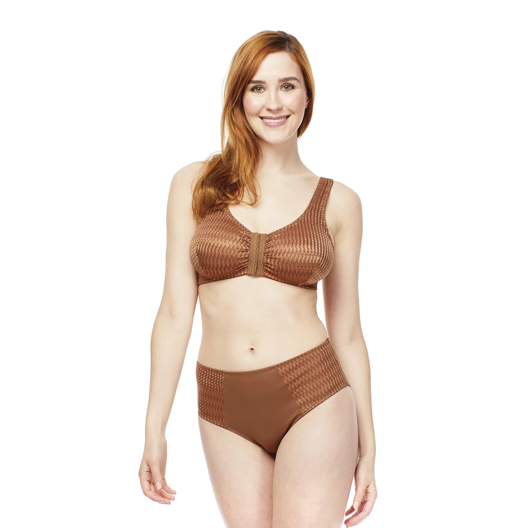 Carole Martin Full-Freedom Comfort Front Closure Bra for Women, Wireless