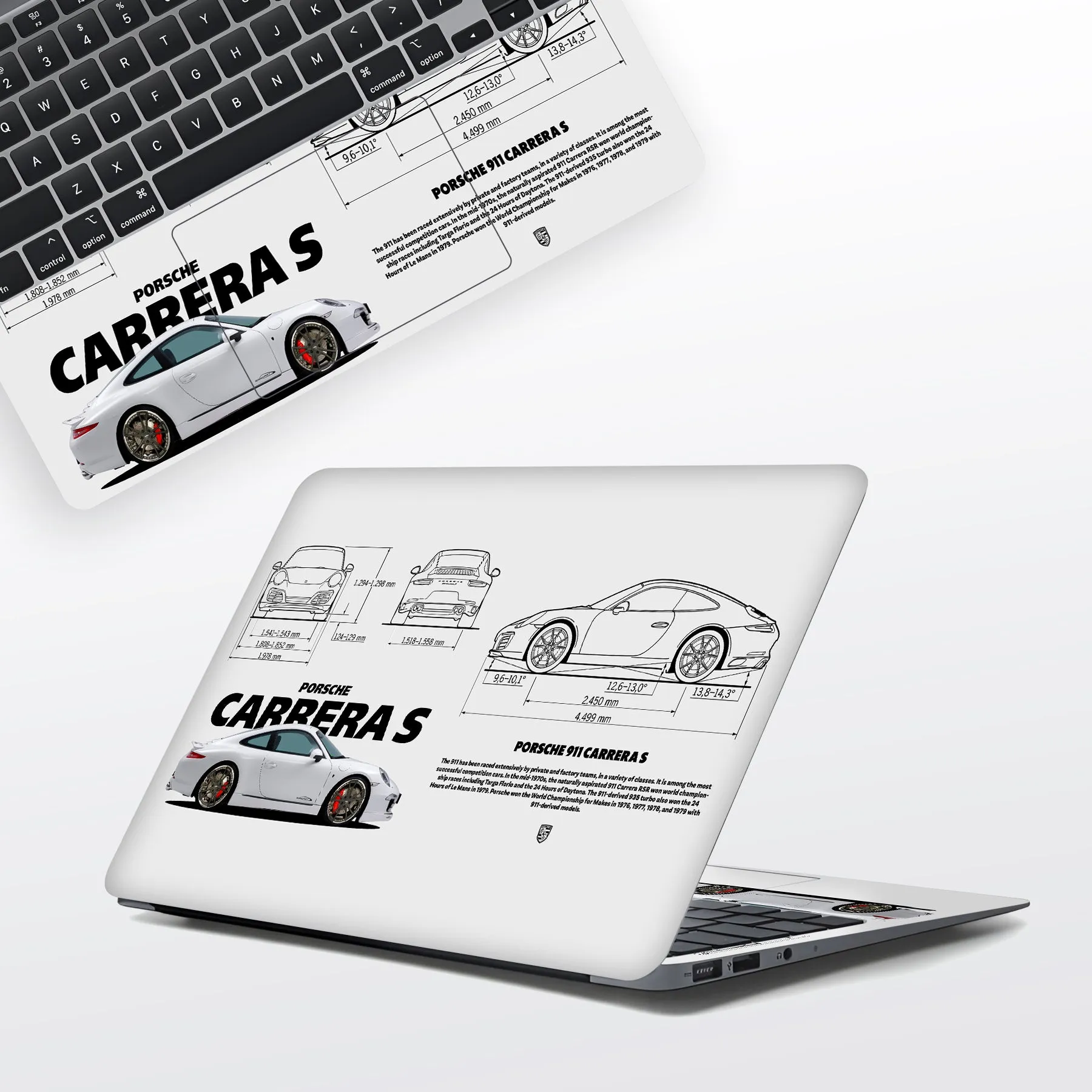 Carrera S Laptop Skin