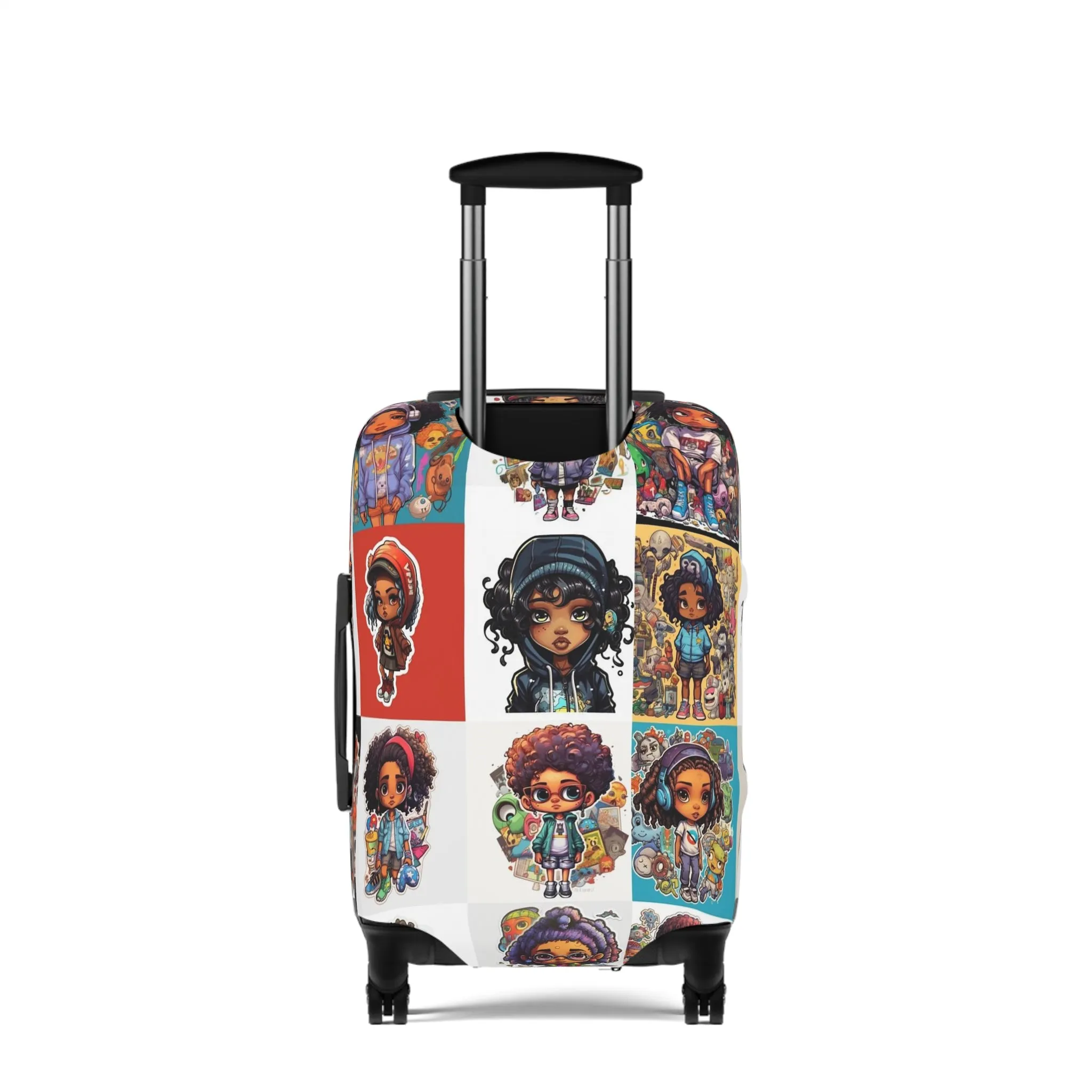 Chibi Girl Streetwear Luggage Cover
