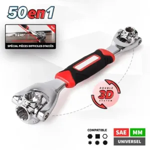 Clé Tigre -  50 outils en 1