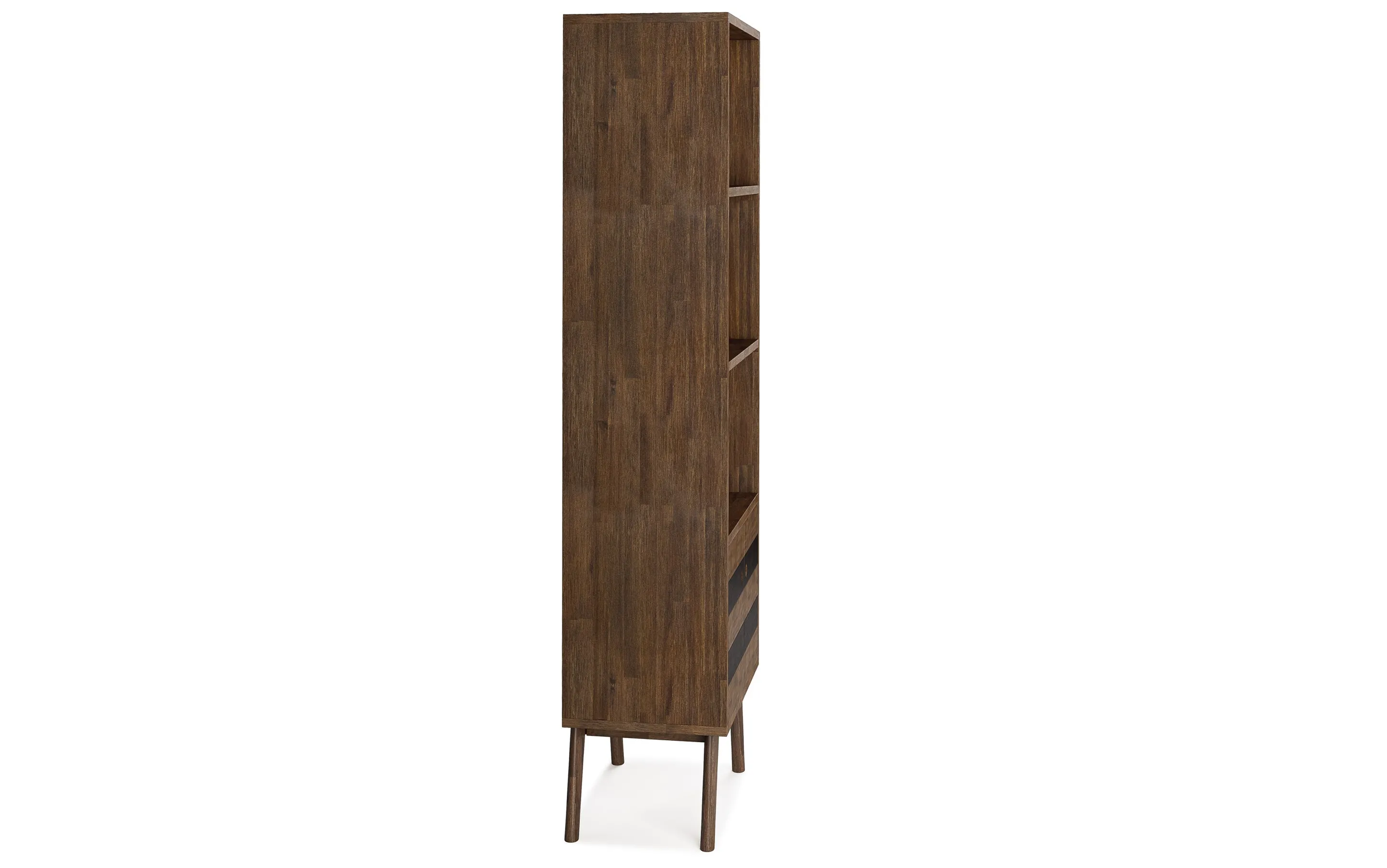 Clarkson Bookcase with Storage in Acacia