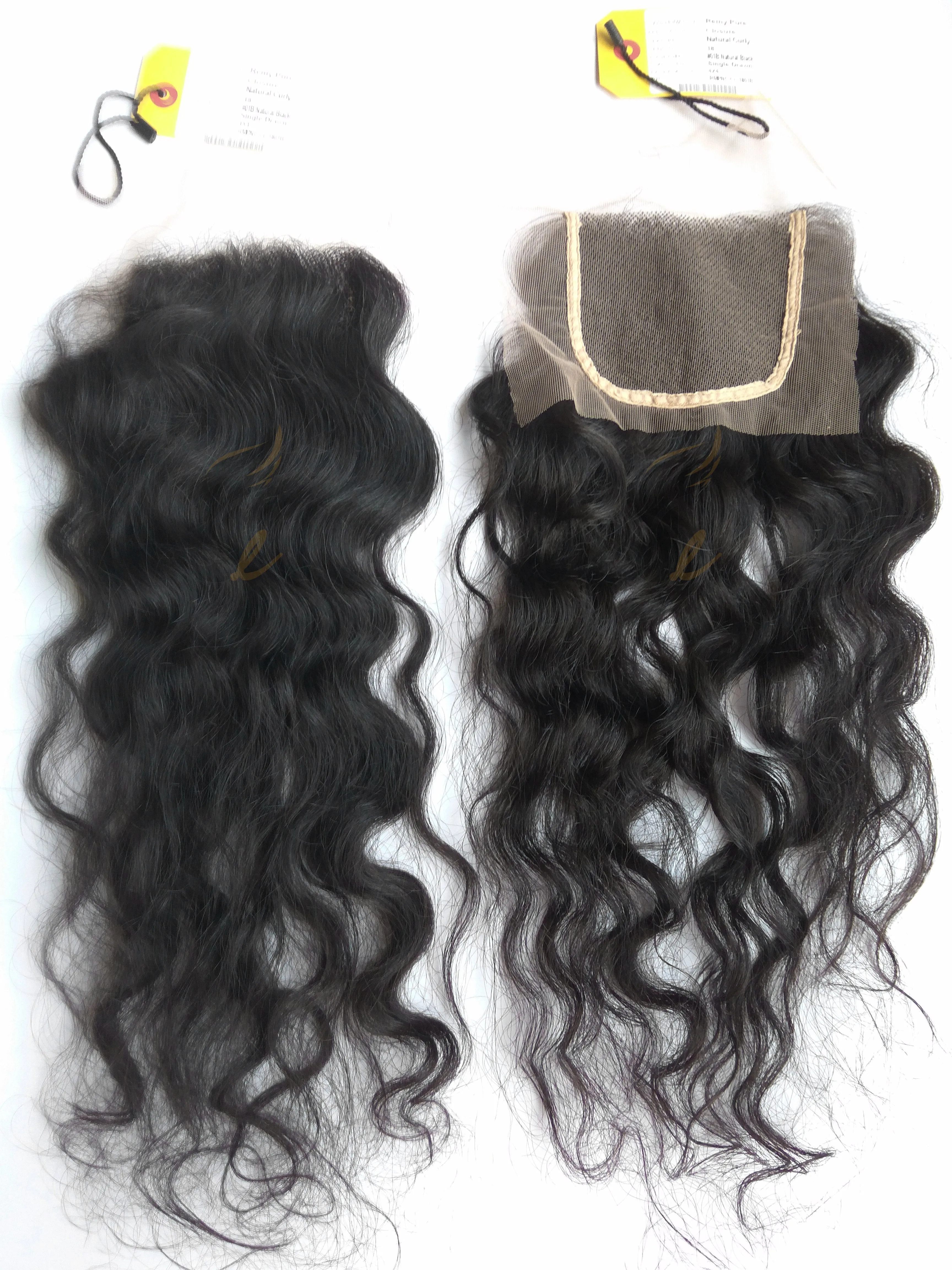 Closure 5 X 5 HD Lace - Natural Curly