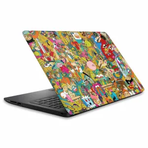 CN Abstract Laptop Skin