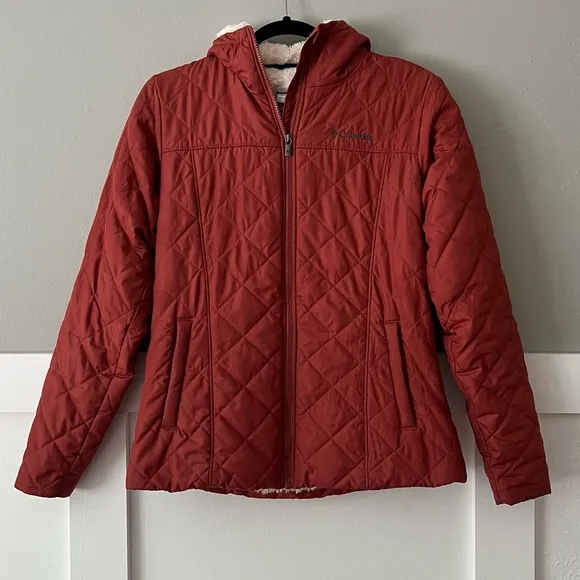 Columbia Women's Copper Crest Quilted Hooded Jacket