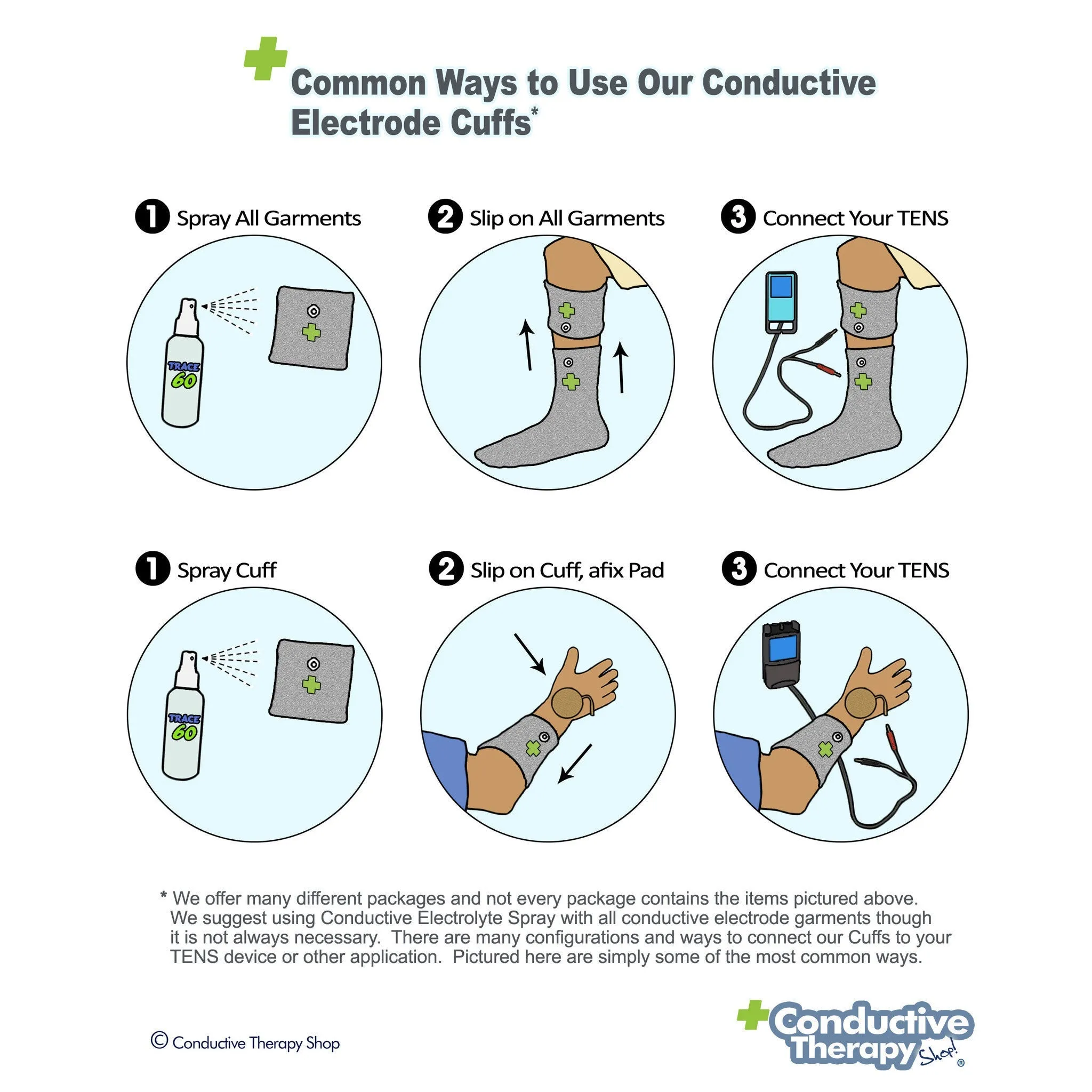 Conductive Electrode Cuff