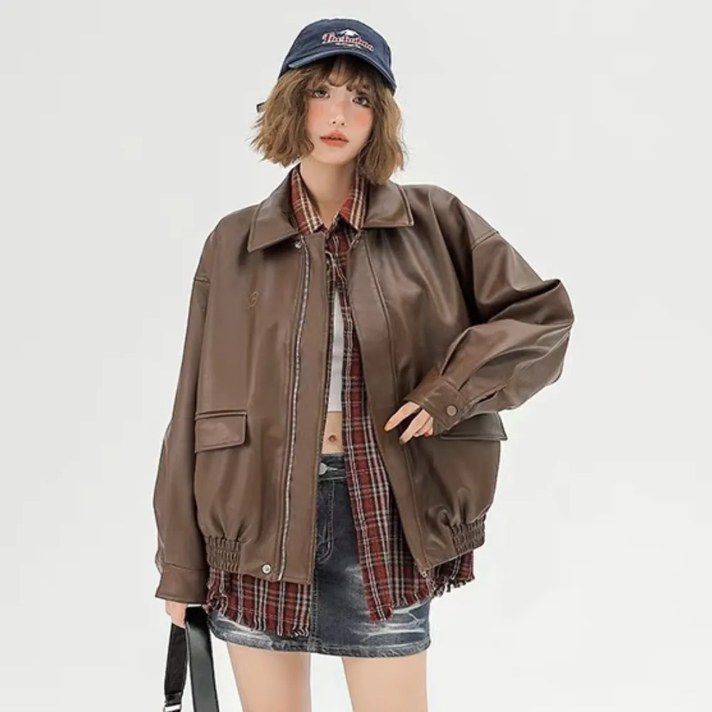 Cool leather Jacket