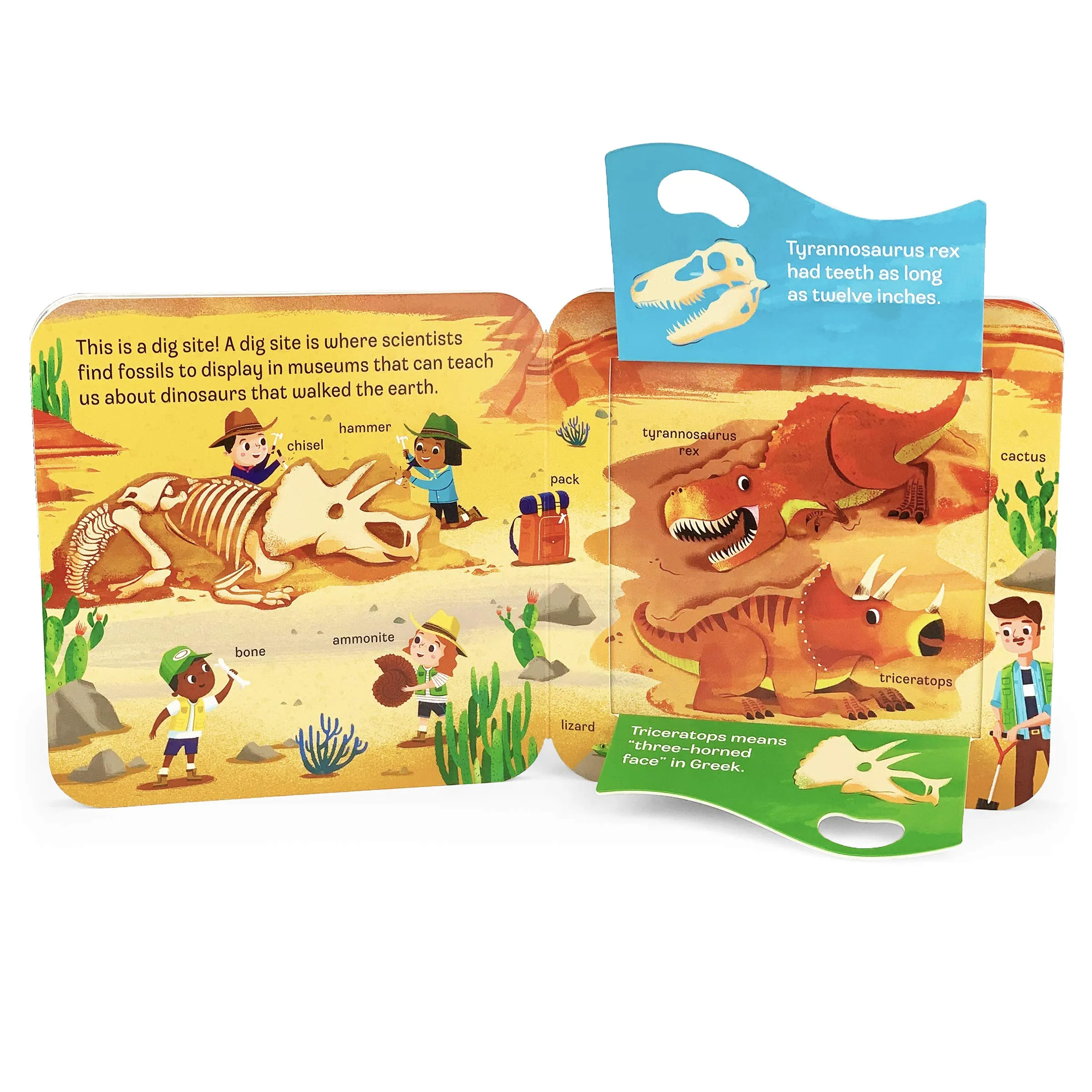 Cottage Door Press: Peek-a-Flap Dino Board Book