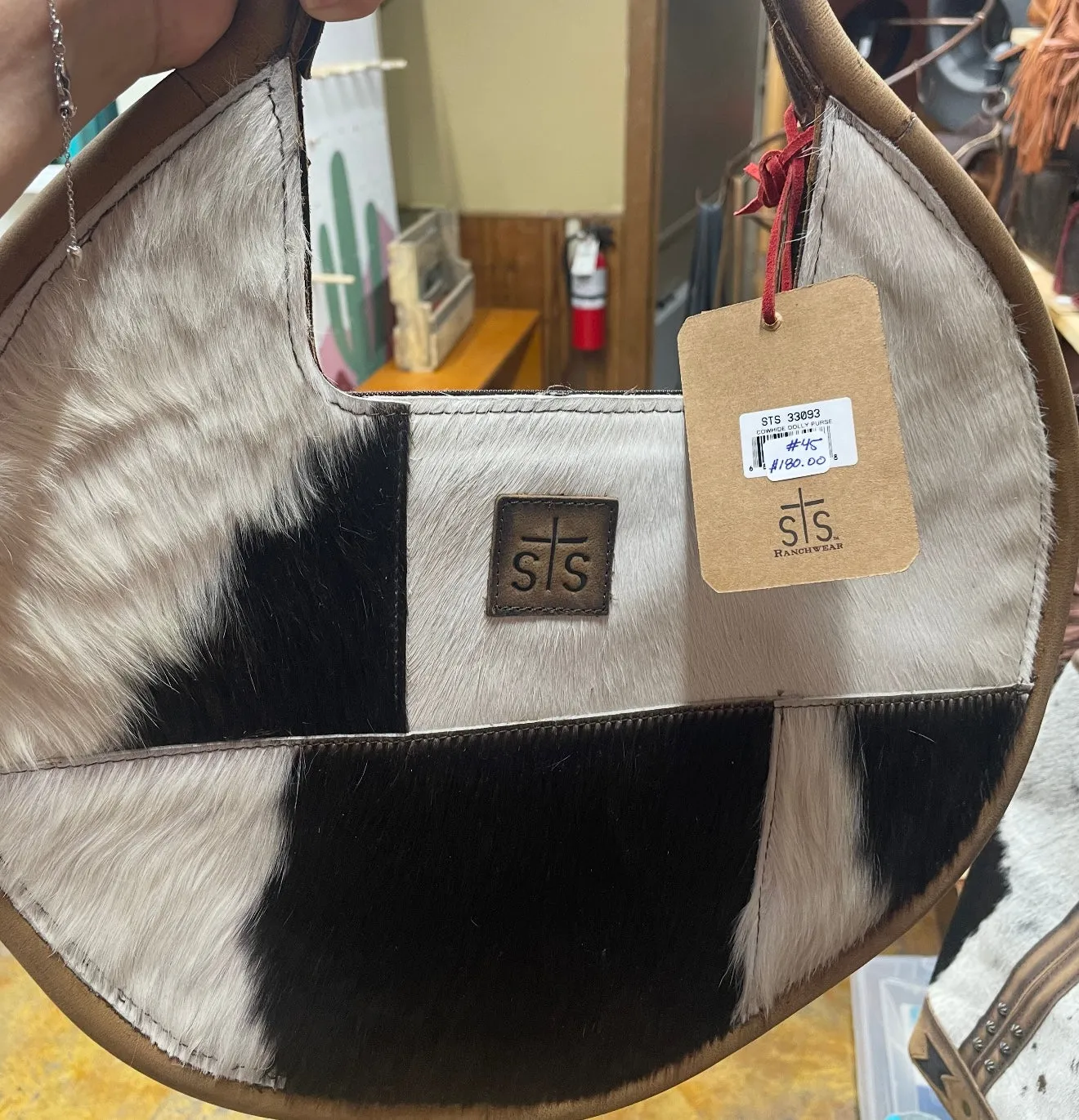 Cowhide Dolly Concealed Carry Purse 33093 STS Ranchwear