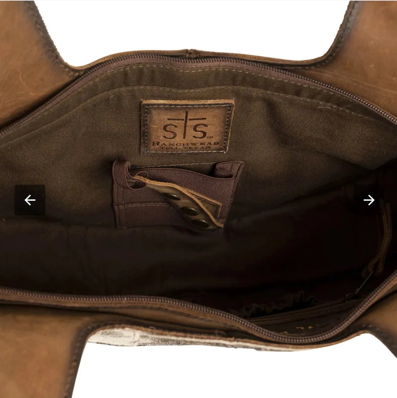 Cowhide Dolly Concealed Carry Purse 33093 STS Ranchwear