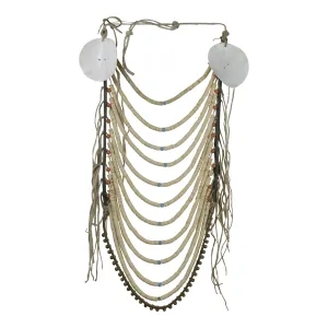 Crow Shell Loop Necklace