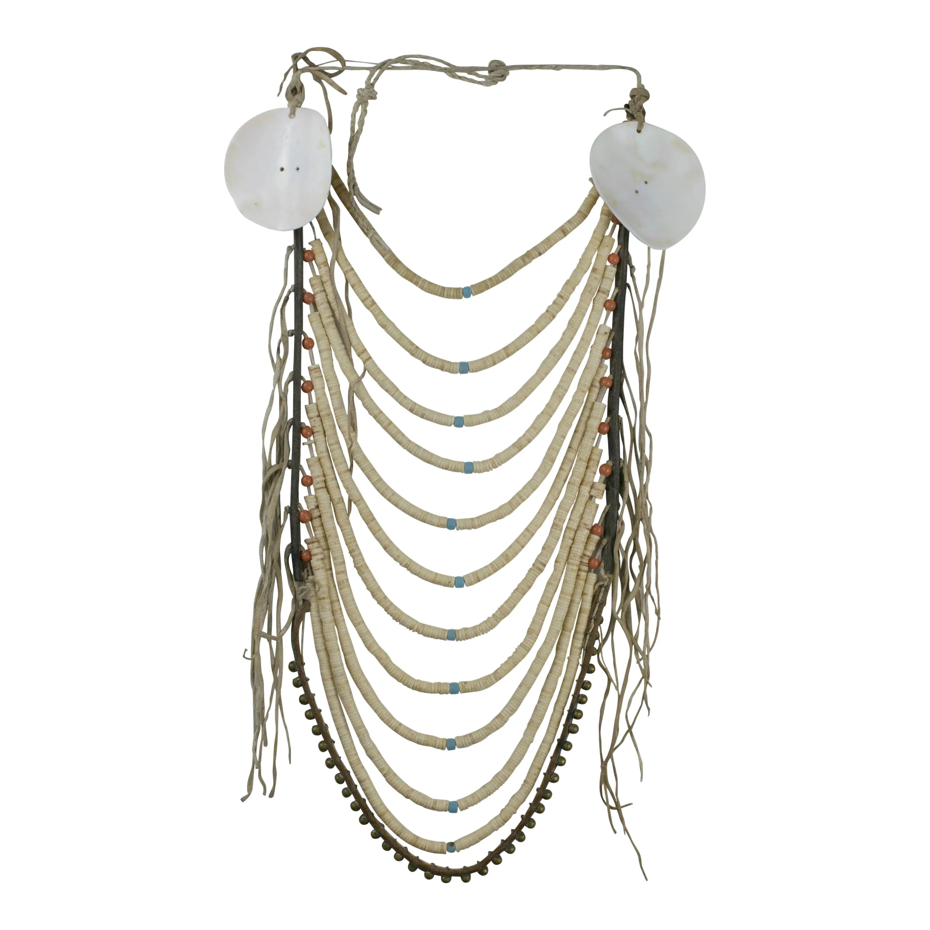 Crow Shell Loop Necklace
