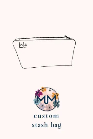 CUSTOM Stash Travel Bag
