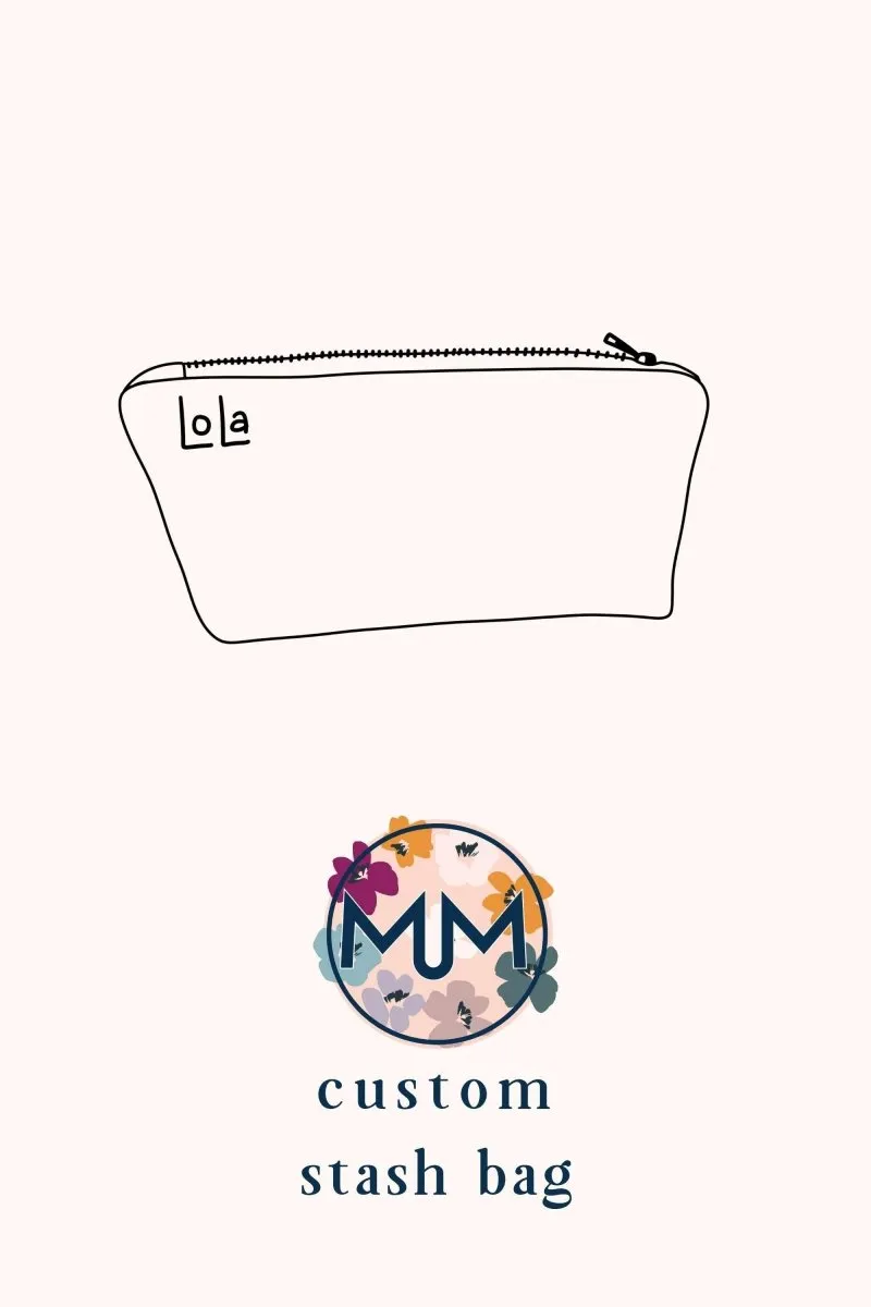 CUSTOM Stash Travel Bag
