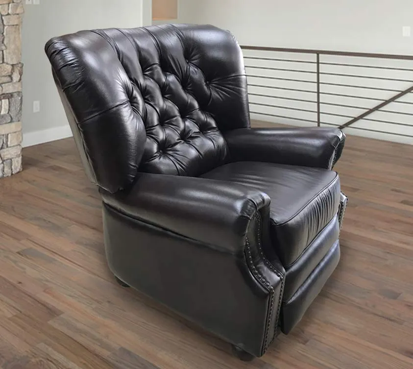 Custom Wild West Recliner in Cheyenne Chocolate