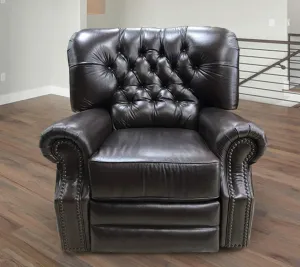 Custom Wild West Recliner in Cheyenne Chocolate