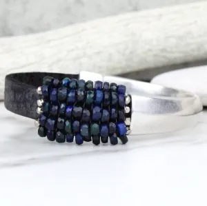 Dark Blue Opal Bracelet