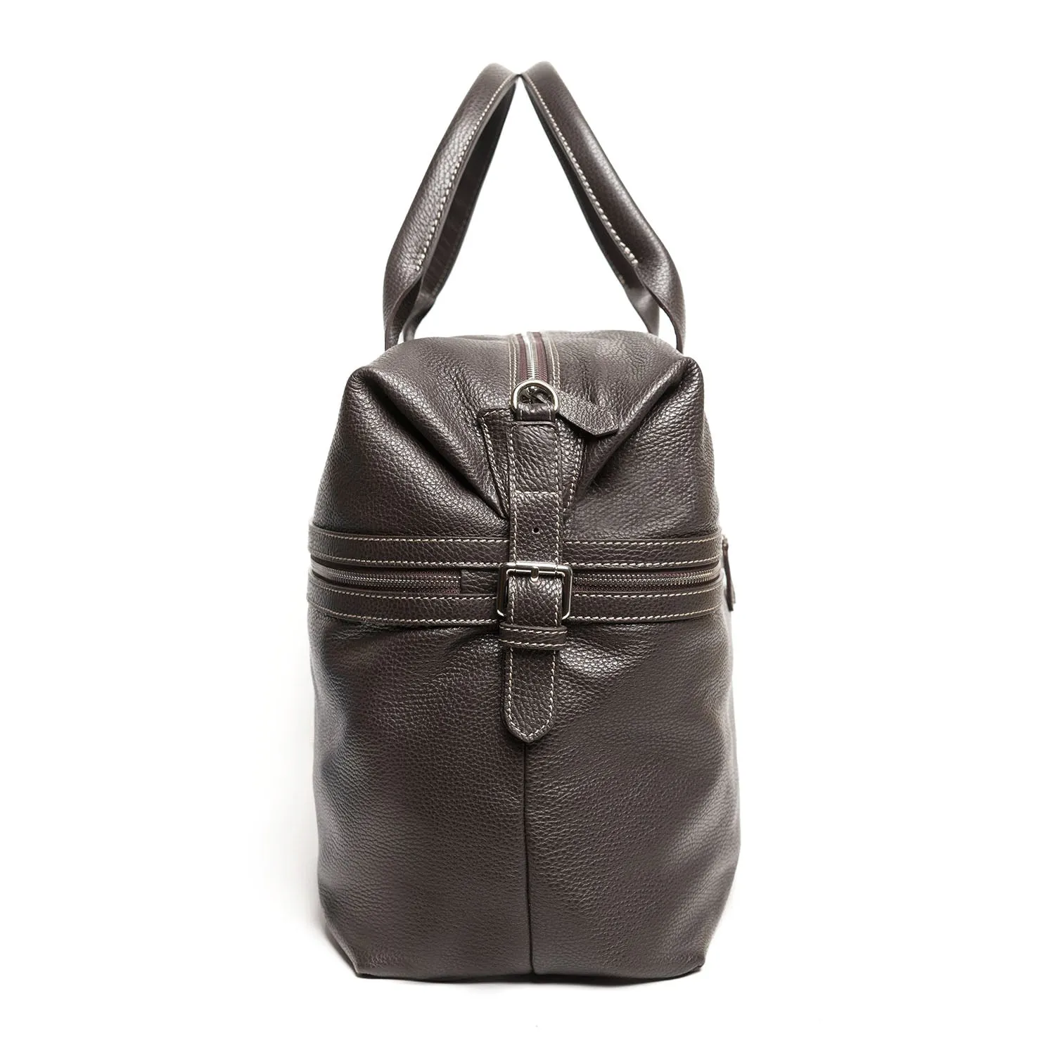 DARK BROWN TRAVEL BAG