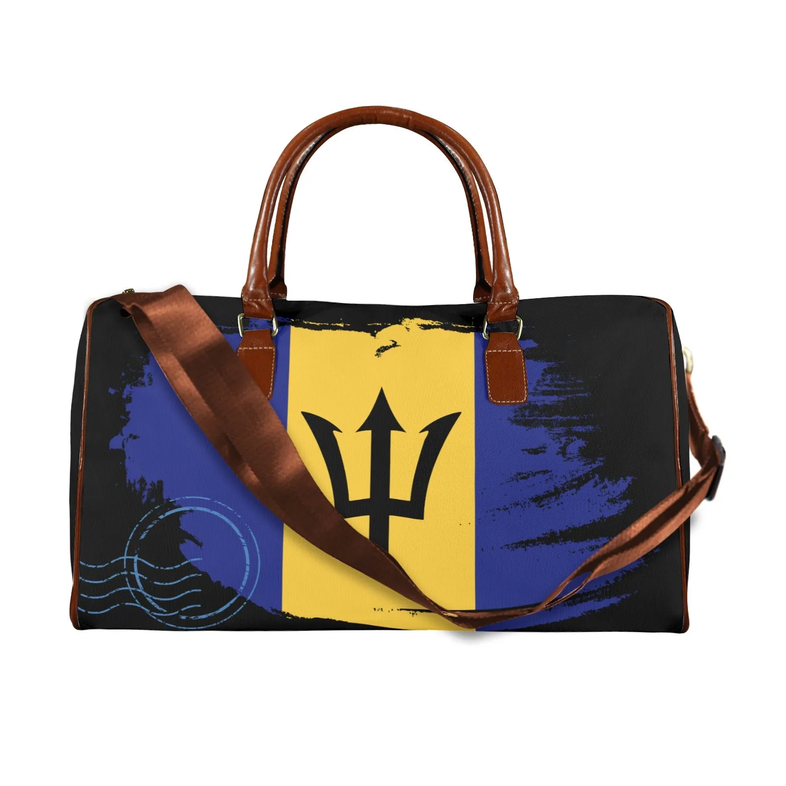De Island Crown -Barbados Large Travel Bag